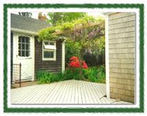 Martha's Vineyard Inn Holistic Retreat.  Bask in Our Beautifully Landscaped Reteat Surroundings and Enjoy the spleandor that is Martha's Vineyard Island.